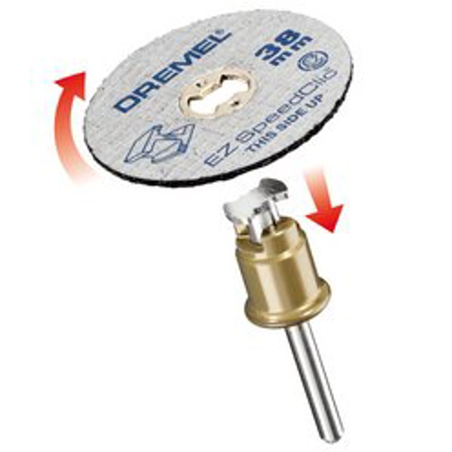Vendita online Dremel 5 dischi SC456 per taglio metallo